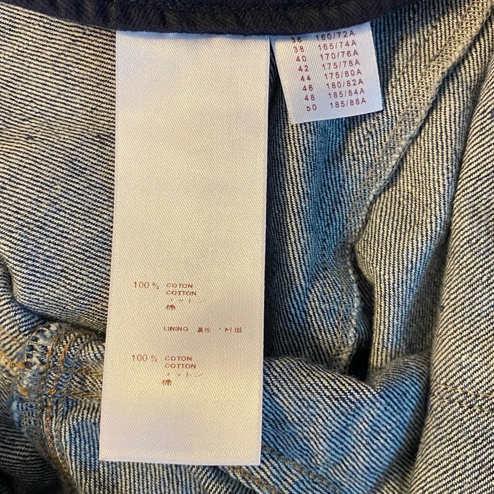 Vintage Louis Vuitton Dark Wash Denim Jeans Marc Jacobs Era Designer Archive, 36 - Picture 12 of 13